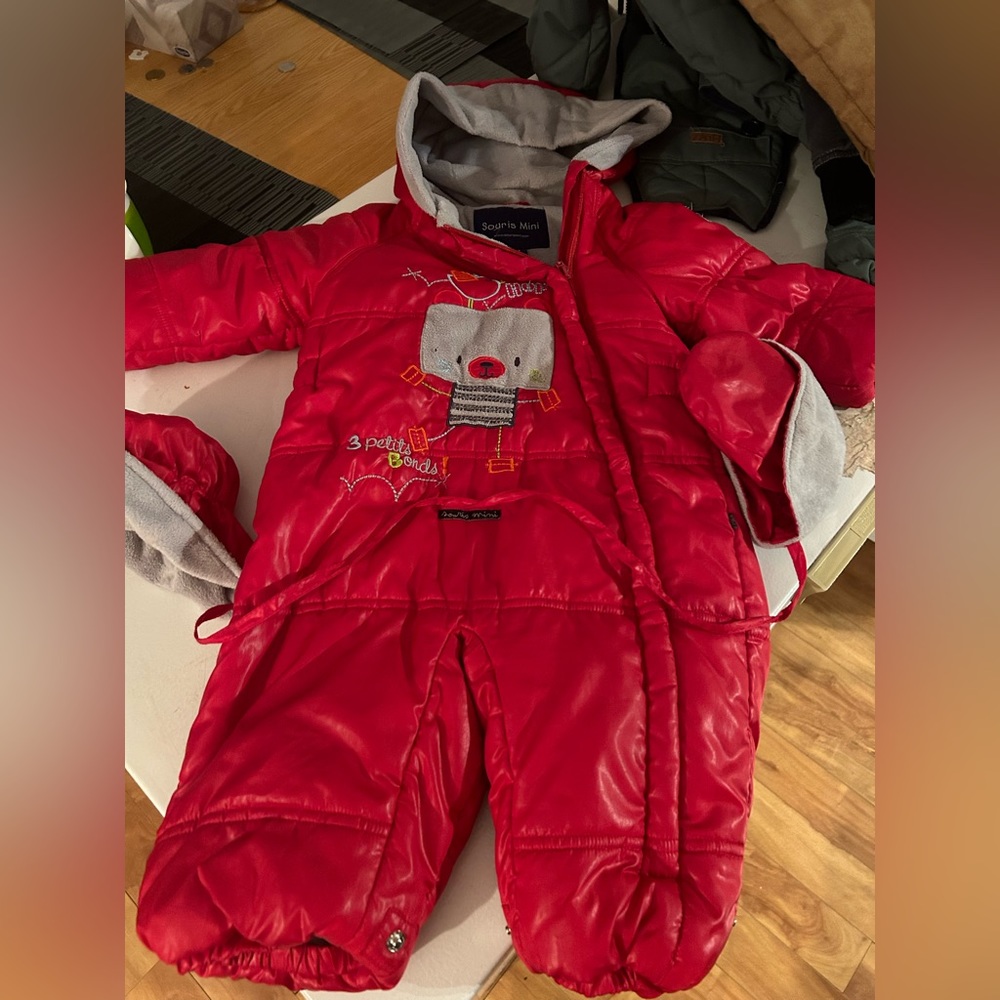 Manteau hiver une pièce 12 mois